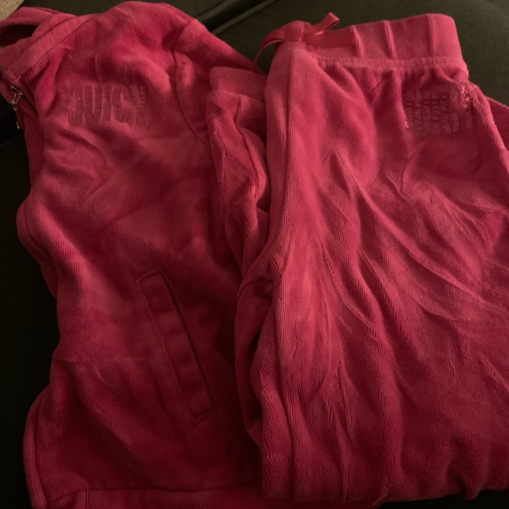 Pink Toddler Juicy Couture Set